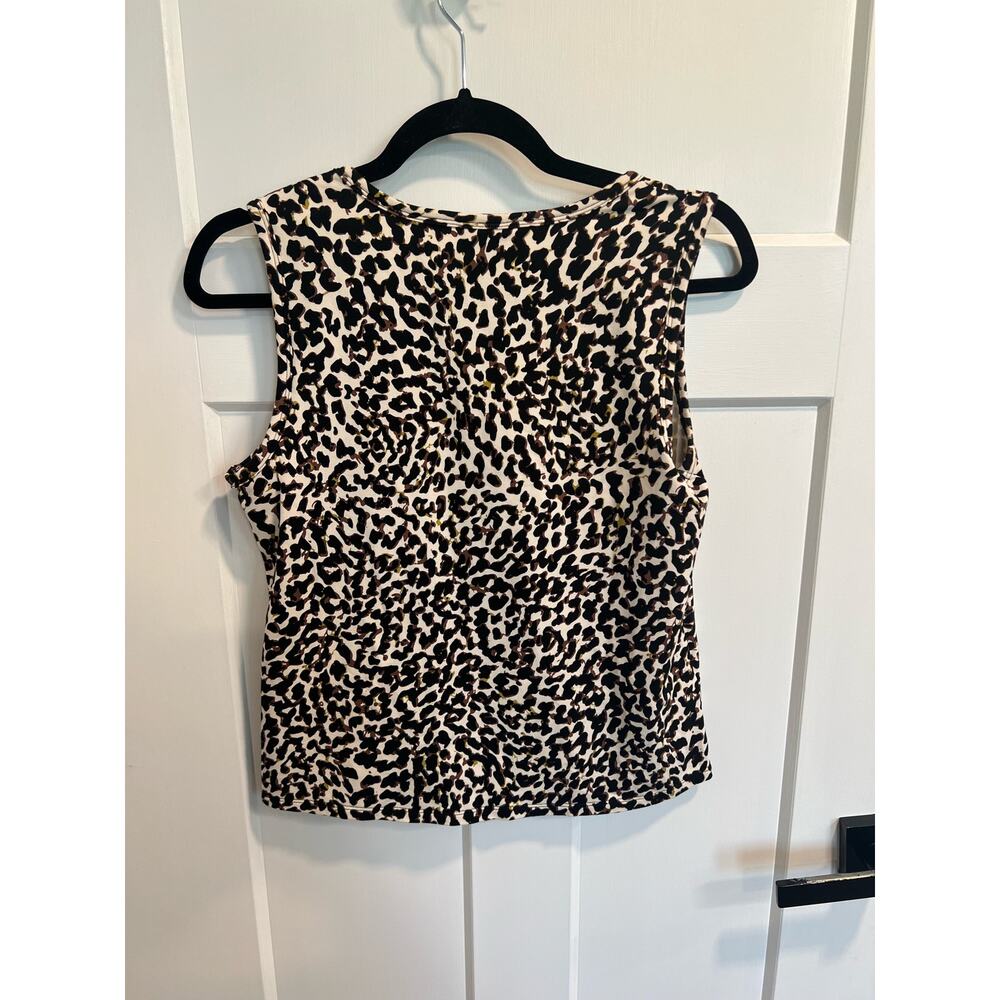 Cabi Tank | Womens Leopard Athletic Top | XS - Picture 5 of 8